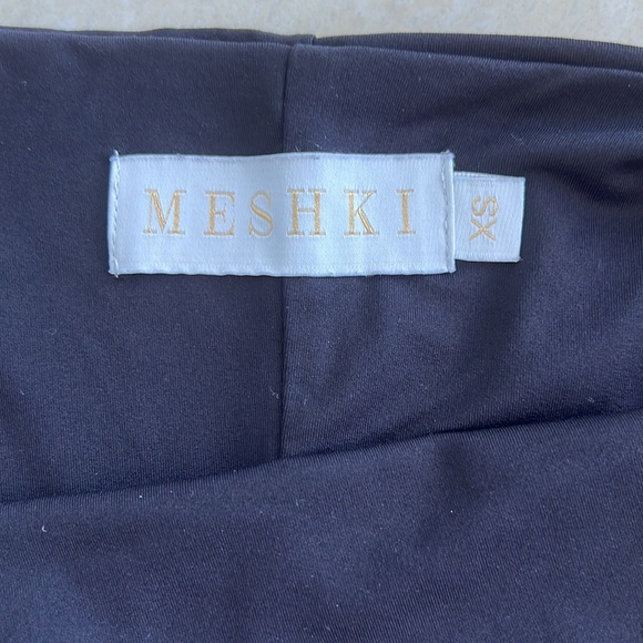 Meshki Thin Spaghetti Strap Thong Black Bodysuit - XS - Picture 4 of 8